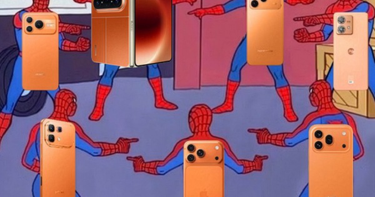 Màu Cam vũ trụ của iPhone 17 Pro Max đã xuất hiện trên toàn vũ trụ Android