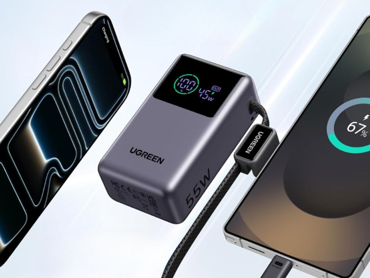 Ugreen ra mắt phiên bản mới của sạc dự phòng Nexode Pro với cáp tích hợp sẵn
