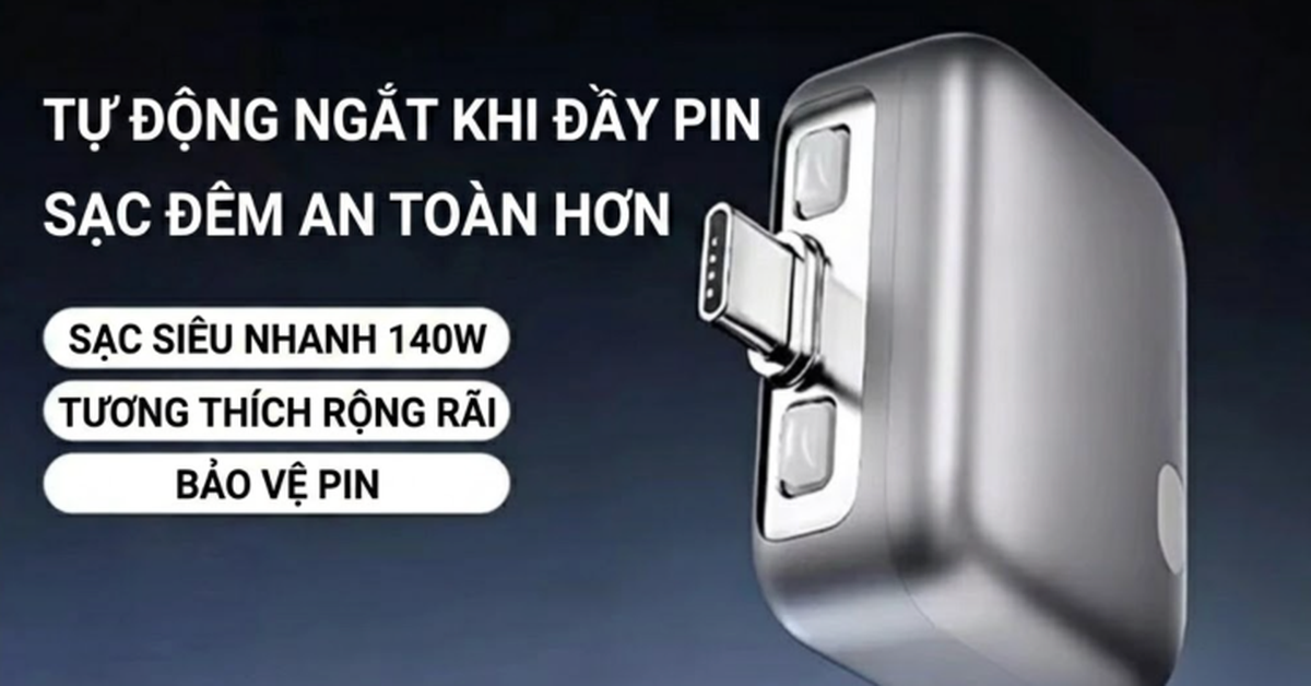 Phụ kiện tự rút sạc độc lạ này hóa ra có bán thật, sạc nhanh 140W, ở Việt Nam giá chỉ hơn 500.000đ