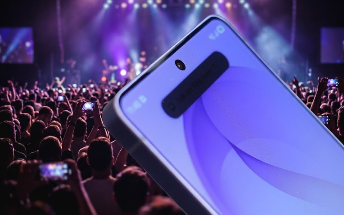 Đứng giữa concert đông nghịt, tôi mới hiểu vì sao smartphone đều nên có tính năng Màn hình riêng tư như Galaxy S26