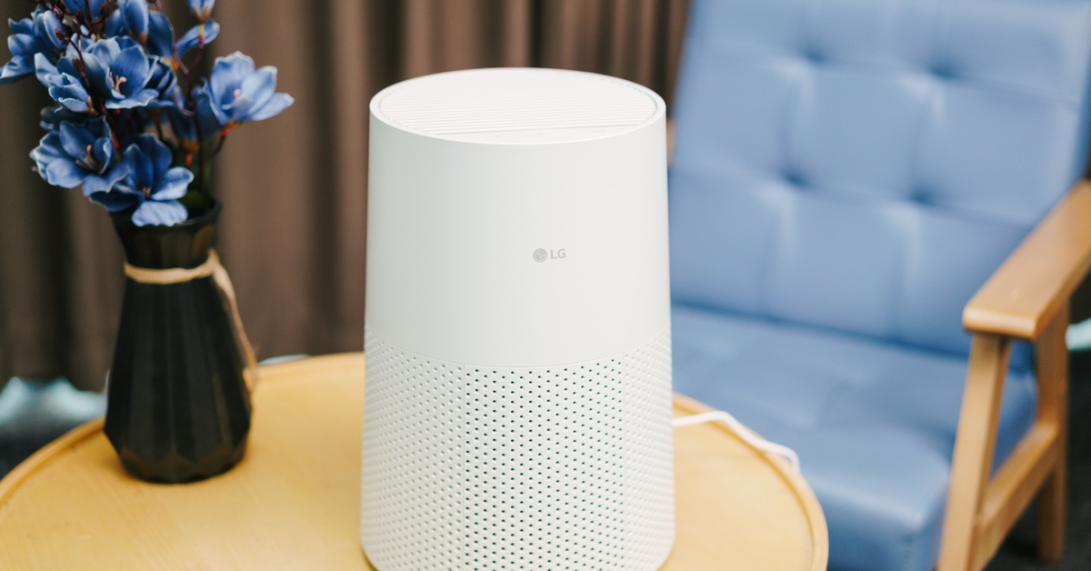 Trải nghiệm LG Aero Mini: Từ máy lọc không khí nhỏ gọn "biến hình" thành bàn trà cho tới... lọ cắm hoa