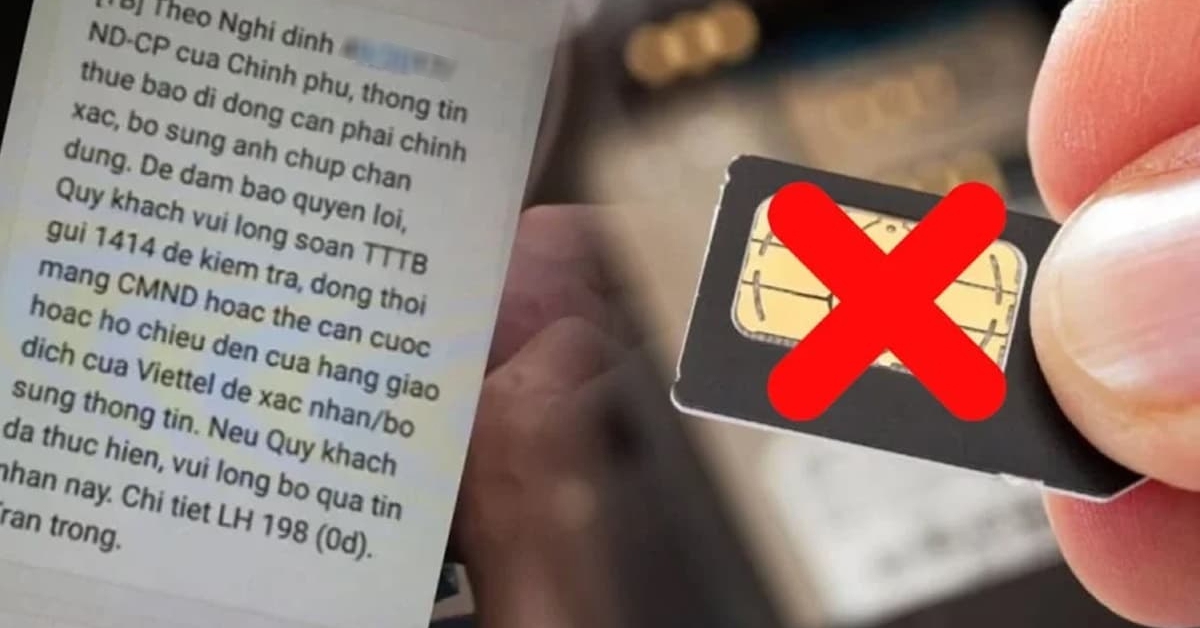 Thời hạn xác thực thuê bao di động để tránh bị khóa SIM 2 chiều, thu hồi số