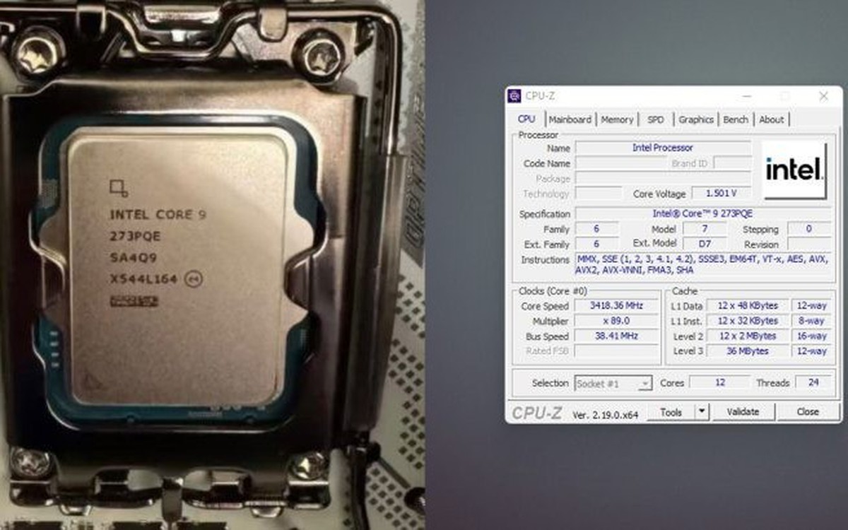 Bo mạch Z790 bị "đánh lừa" để chạy chip Intel chưa từng được hỗ trợ