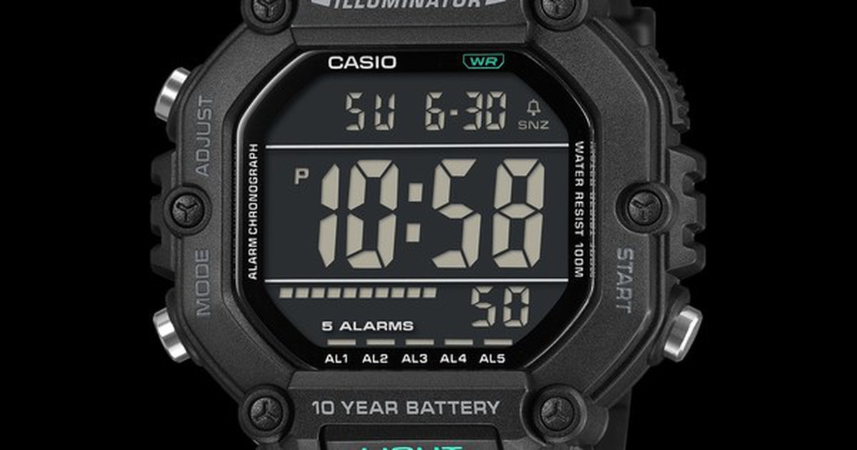 Casio ra mắt đồng hồ pin 10 năm, giá chỉ hơn 1 triệu đồng