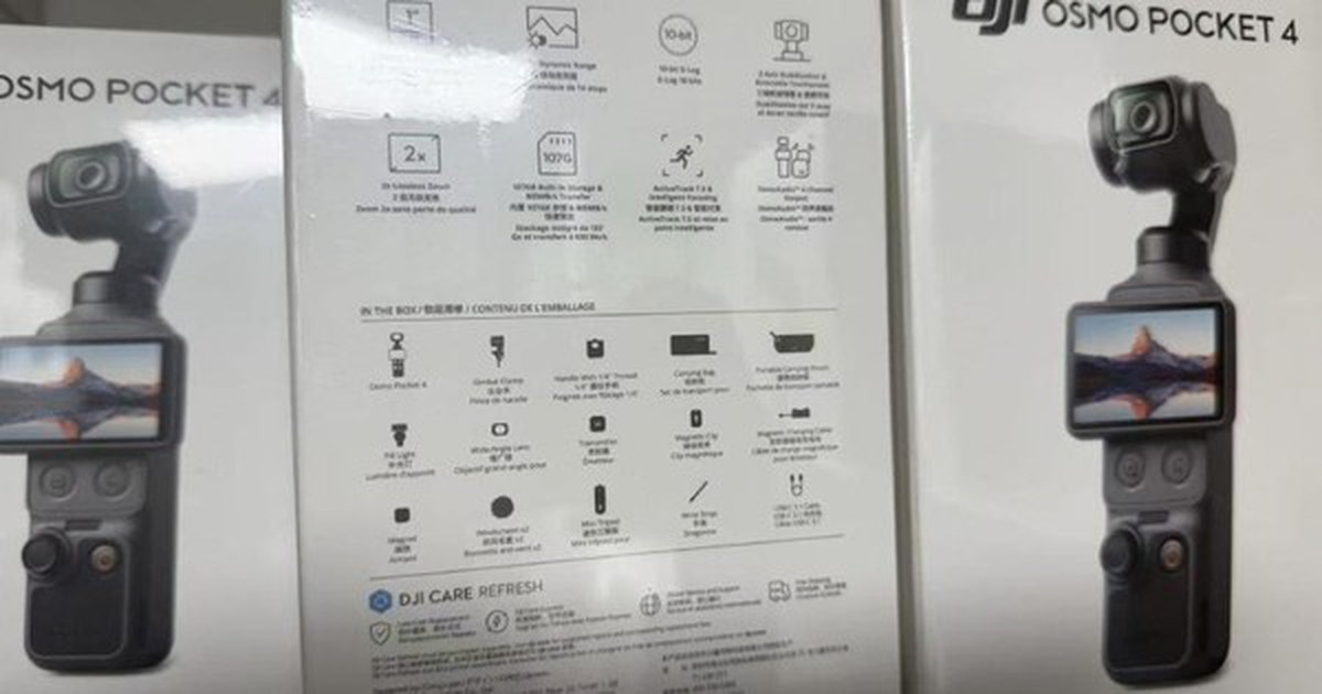 DJI Osmo Pocket 4 bỏ khe thẻ nhớ hoàn toàn, ra mắt ngày 20/4