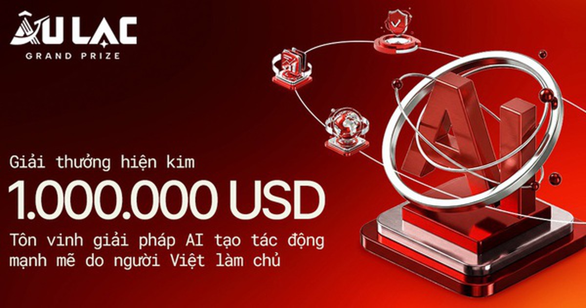 Giải thưởng 1 triệu USD cho AI người Việt chính thức mở đăng ký