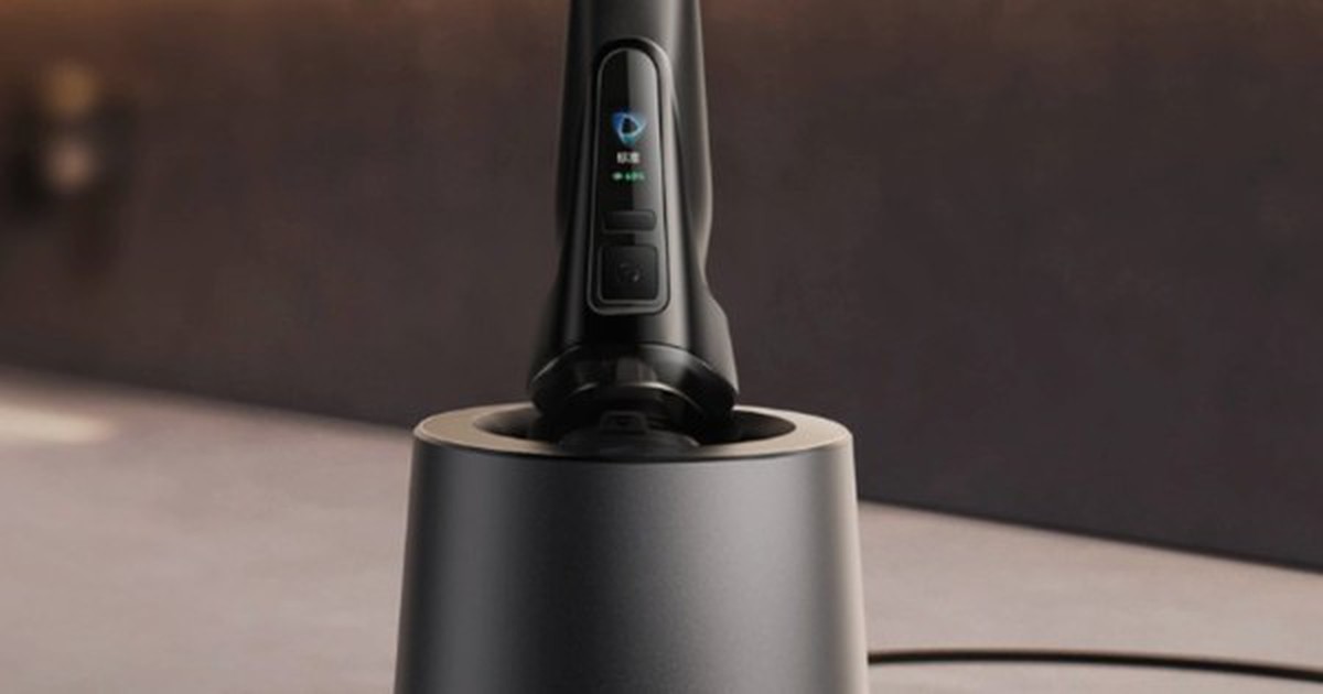 Xiaomi ra máy cạo râu có đế tự khử khuẩn, pin dùng được 95 ngày