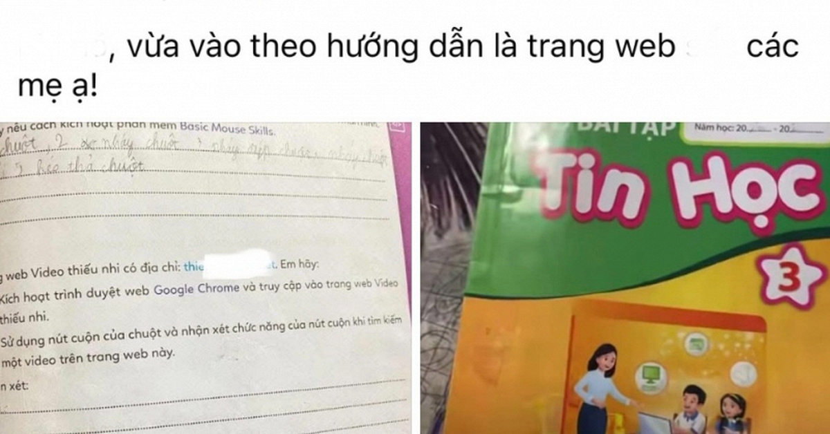 Phụ huynh bàng hoàng phát hiện sách Tin học lớp 3 của con chứa link đồi trụy, Nhà phát hành lập tức thông cáo KHẨN!