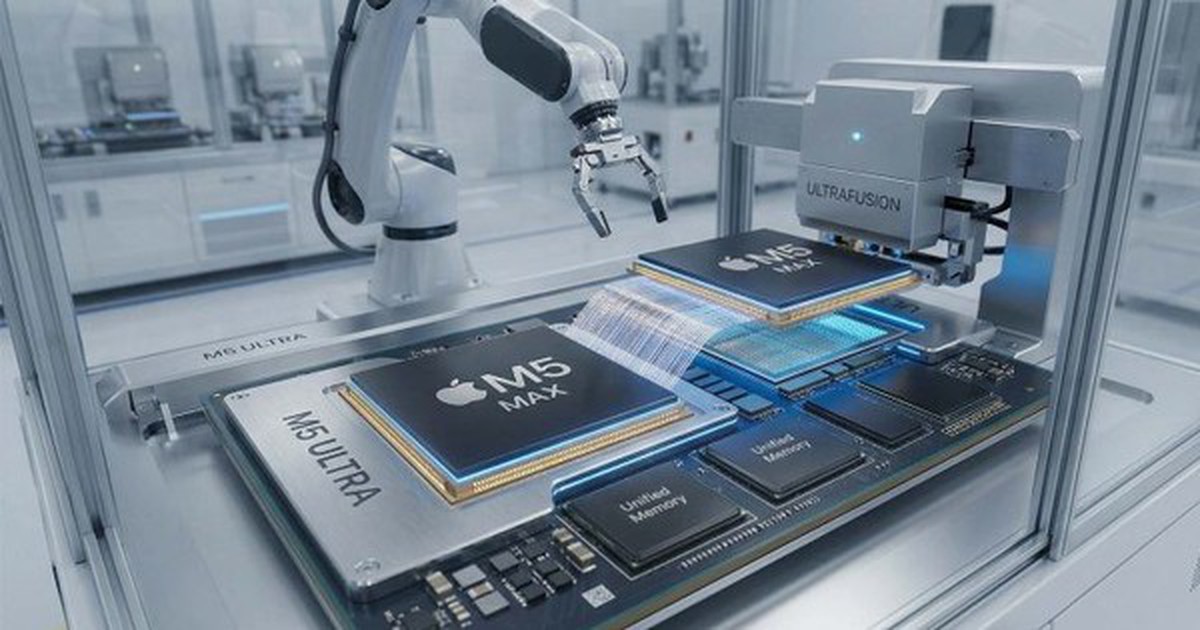 M5 Ultra vẫn ghép đôi hai chip M5 Max, Apple không làm liền khối