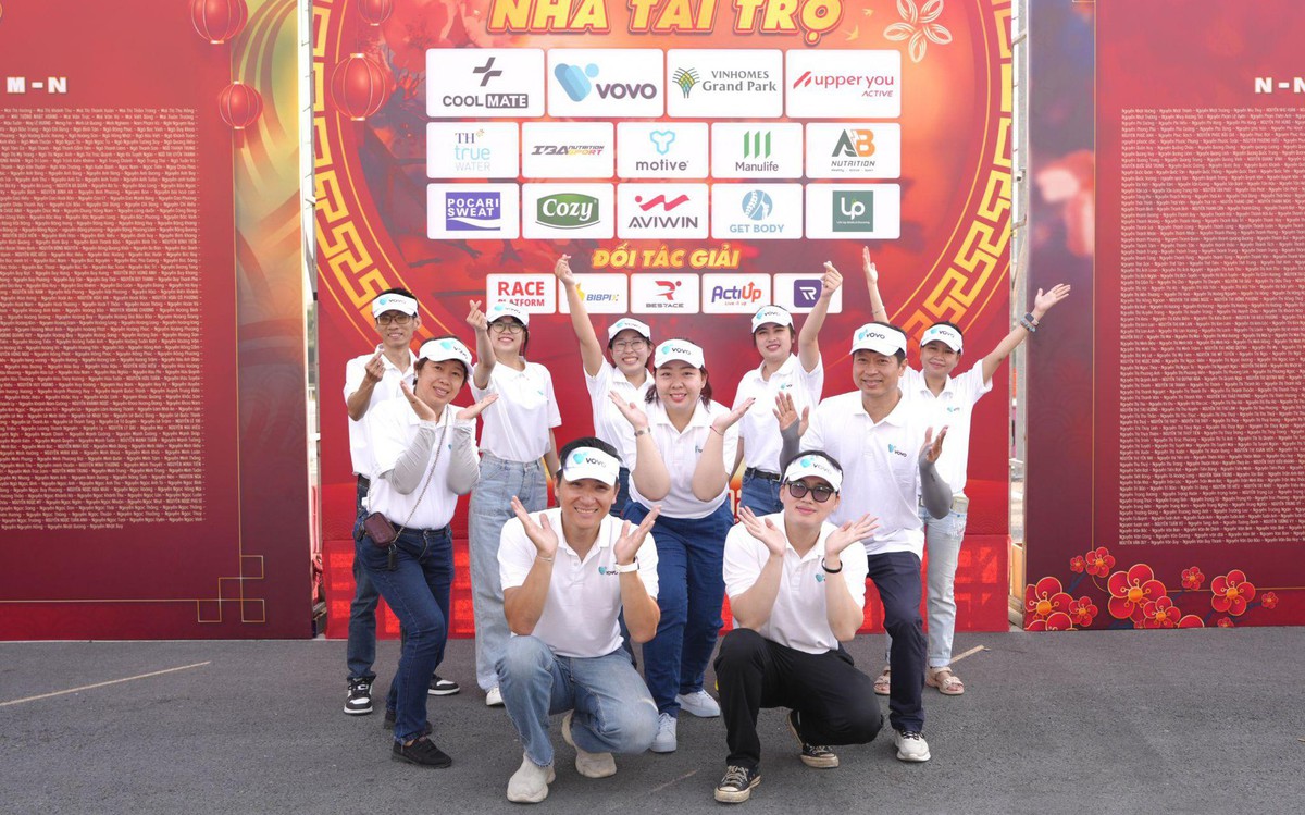 VOVO - thương mại điện tử đồng hành “TET RUN” 2026, lan tỏa cộng đồng và kết nối số