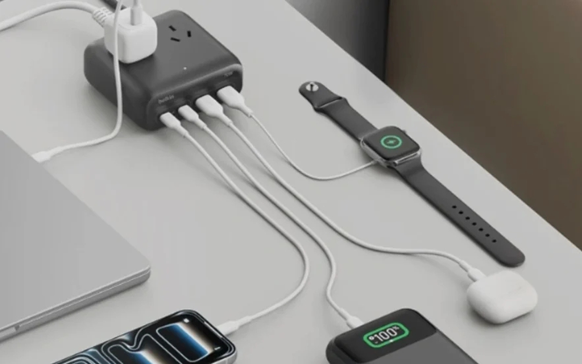 Trạm sạc Belkin mới: Công suất 2500W, sạc cùng lúc 7 máy, giá chỉ hơn 1 triệu
