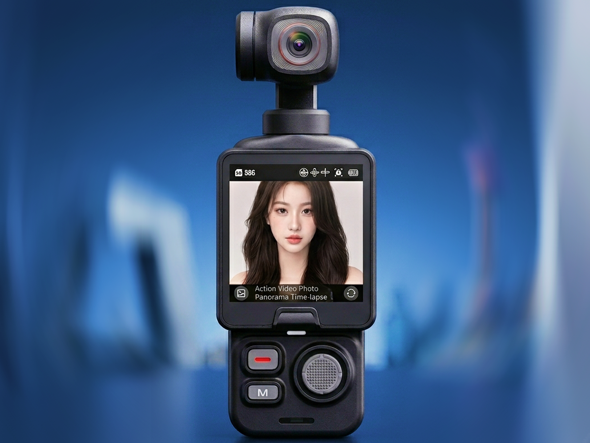 Sắp ra mắt đối thủ Pocket 4 nhưng giá rẻ bằng 2/3: Màn hình trượt, cảm biến to, bộ nhớ trong 64GB