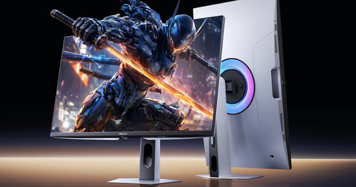 Hisense ra màn hình 27 inch: Chạy 5K khi làm việc, 330Hz khi chơi game