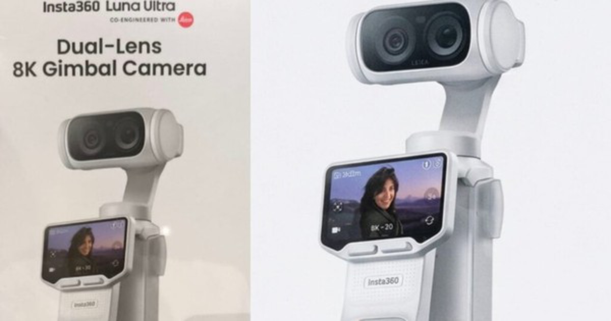 Insta360 Luna Ultra lộ giá gần 20 triệu, đắt như máy ảnh