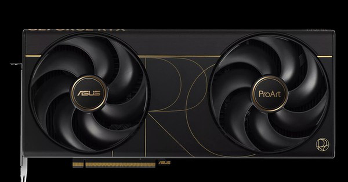 ASUS ProArt RTX 5090 lên kệ: Dùng kim loại lỏng, thiết kế chỉ 2,5 slot