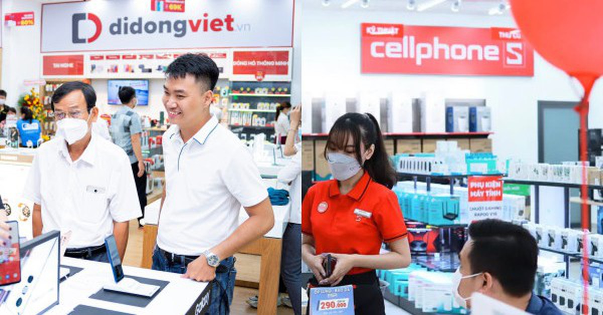 Di Động Việt vượt FPT Shop và CellphoneS, chiếm ngôi đầu bảng đại lý công nghệ tại Better List