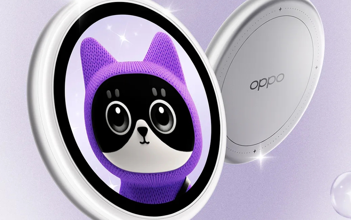 OPPO hé lộ phụ kiện lạ: Màn hình selfie tròn xoe gắn lưng điện thoại, kết nối không dây, gắn lên vòng cổ, túi xách cũng được