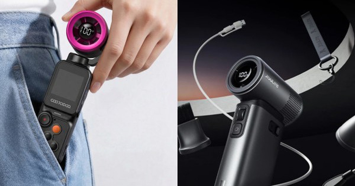 6 mẫu quạt mini nhìn là muốn mua luôn: Từ loại kèm camera, pin siêu khủng kiêm máy sấy tóc đến mẫu nhỏ gọn trong lòng bàn tay