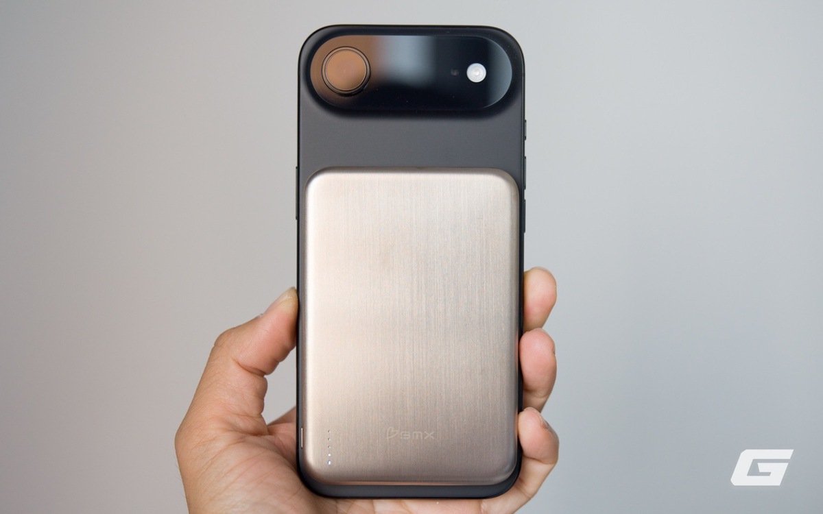 Trên tay BMX SolidSafe Air 5K: Pin thể rắn vỏ titan, mỏng như iPhone Air