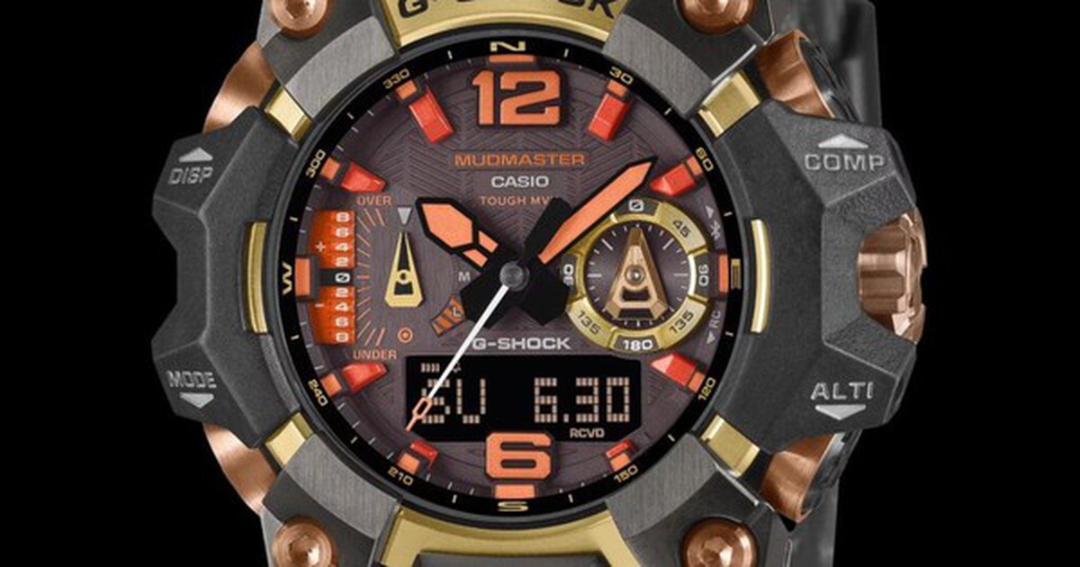 Casio ra mắt đồng hồ G-Shock Mudmaster, giá 24 triệu đồng