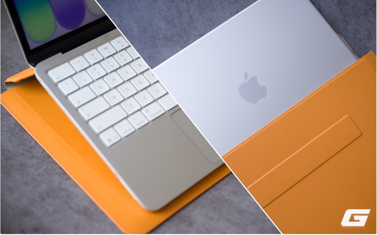 Đây là chiếc túi “mua 1 được 2” cho MacBook Neo: vừa bảo vệ, vừa làm giá đỡ cực tiện