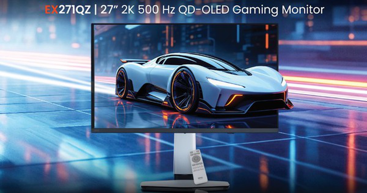 BenQ bán màn hình QD-OLED 500Hz giá 23 triệu đồng