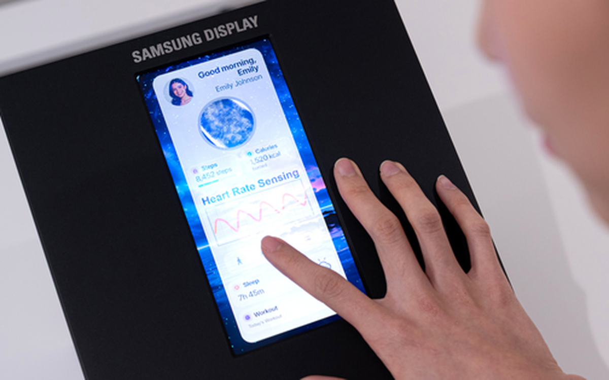 Samsung vừa biến màn hình điện thoại thành thiết bị theo dõi sức khỏe: Đo nhịp tim, huyết áp ngay trên OLED