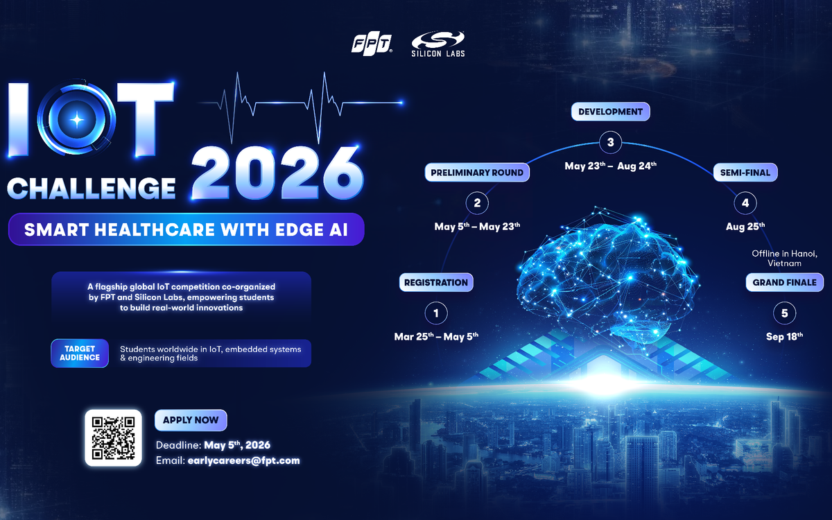 FPT và Silicon Labs khởi động cuộc thi toàn cầu IoT Challenge 2026