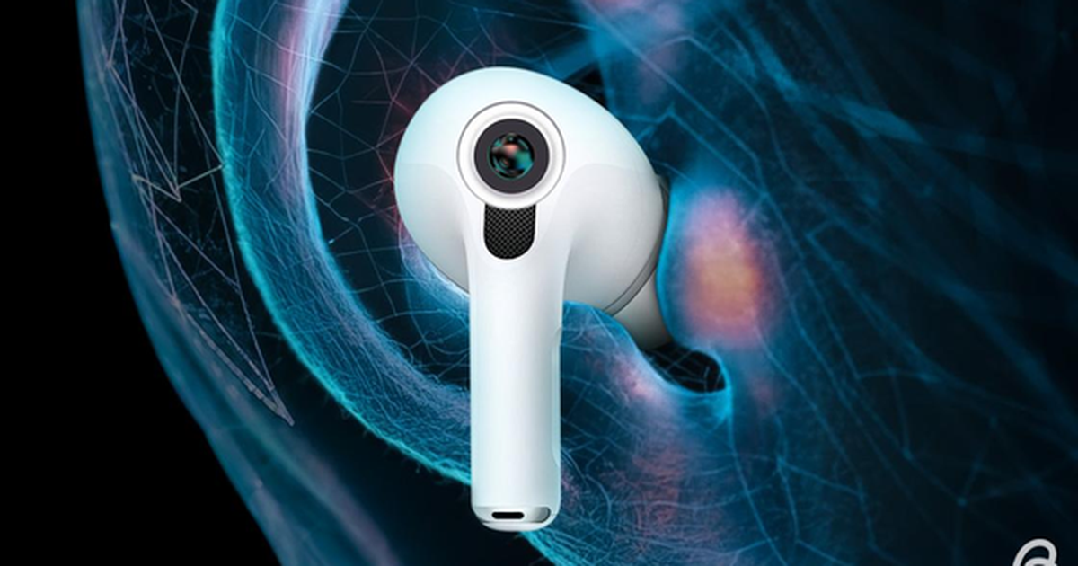 Apple thử nghiệm AirPods có camera: Không để chụp ảnh mà phục vụ AI theo dõi mọi thứ xung quanh?
