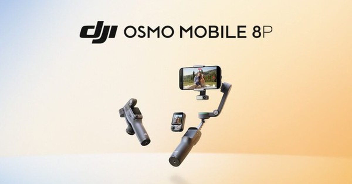 DJI ra mắt Osmo Mobile 8P: Màn hình cầm tay tháo rời, dễ quay một mình