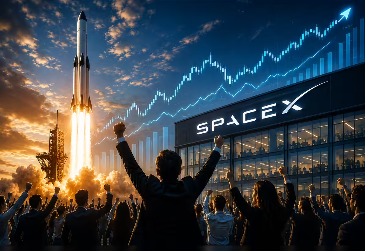 Niềm tin chục năm với SpaceX giúp 4.400 nhân viên chuẩn bị thành triệu phú