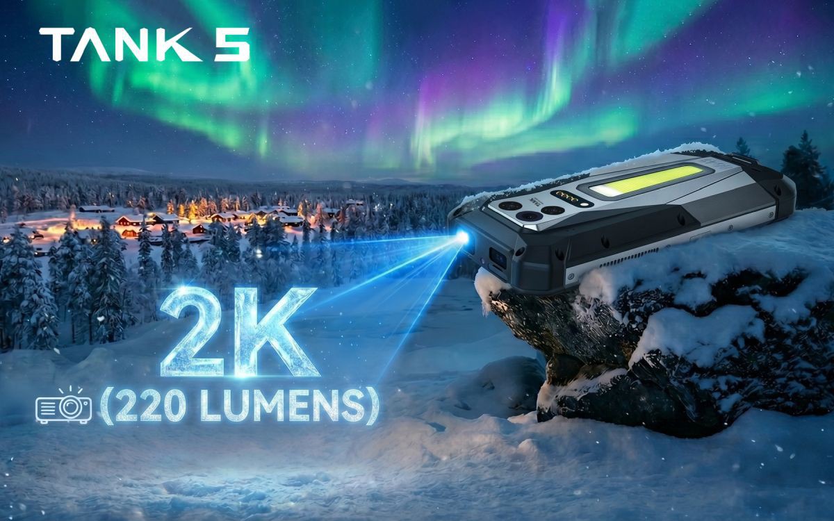 Ra mắt điện thoại siêu bền pin 17.600mAh, tích hợp máy chiếu 2K, giá gần 24 triệu