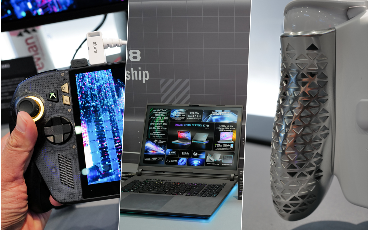 Dạo quanh gian hàng ASUS ROG tại Computex 2026: Laptop SCAR 18 với màn 4K 240Hz, Xbox Ally kỷ niệm 20 năm và concept handheld đầy hứa hẹn