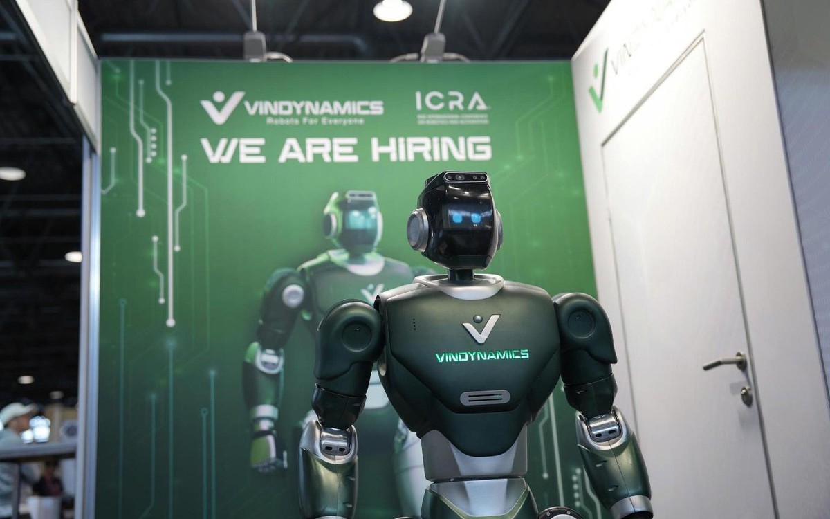 VinDynamics lần đầu ra mắt robot hình người tại hai sự kiện công nghệ hàng đầu thế giới