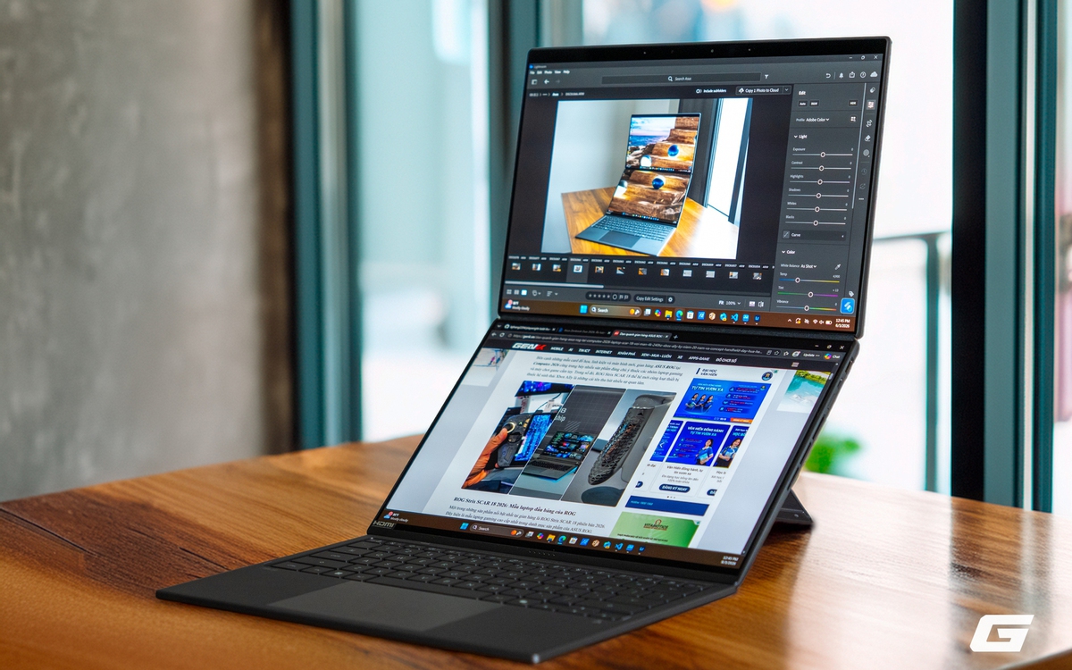 Đánh giá Zenbook DUO 2026: Laptop hai màn hình để làm gì? ASUS đã tìm ra lời giải