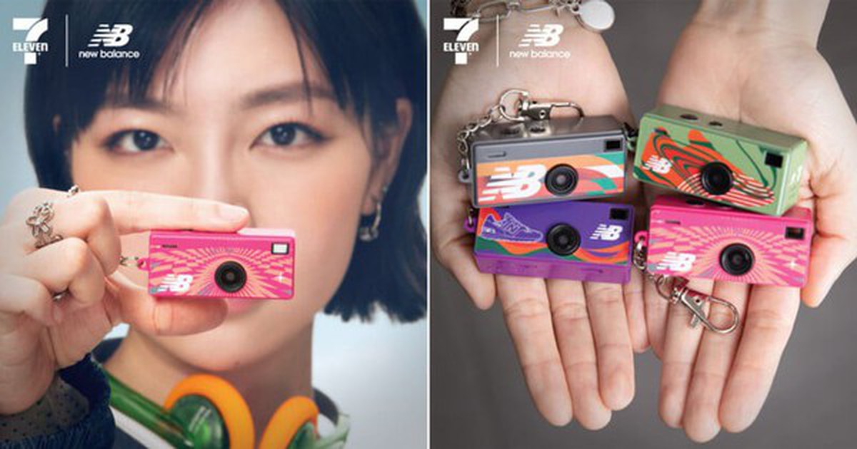 7-Eleven bắt tay New Balance bán máy ảnh "tí hon" giá hơn 600.000 đồng, chụp ảnh, quay video và ghi âm được hết