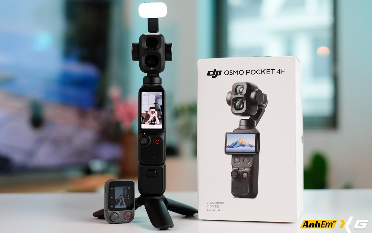 Trên tay DJI Osmo Pocket 4P: Một bước tiến lớn về khả năng quay phim, một bước lùi nhỏ về sự tiện lợi
