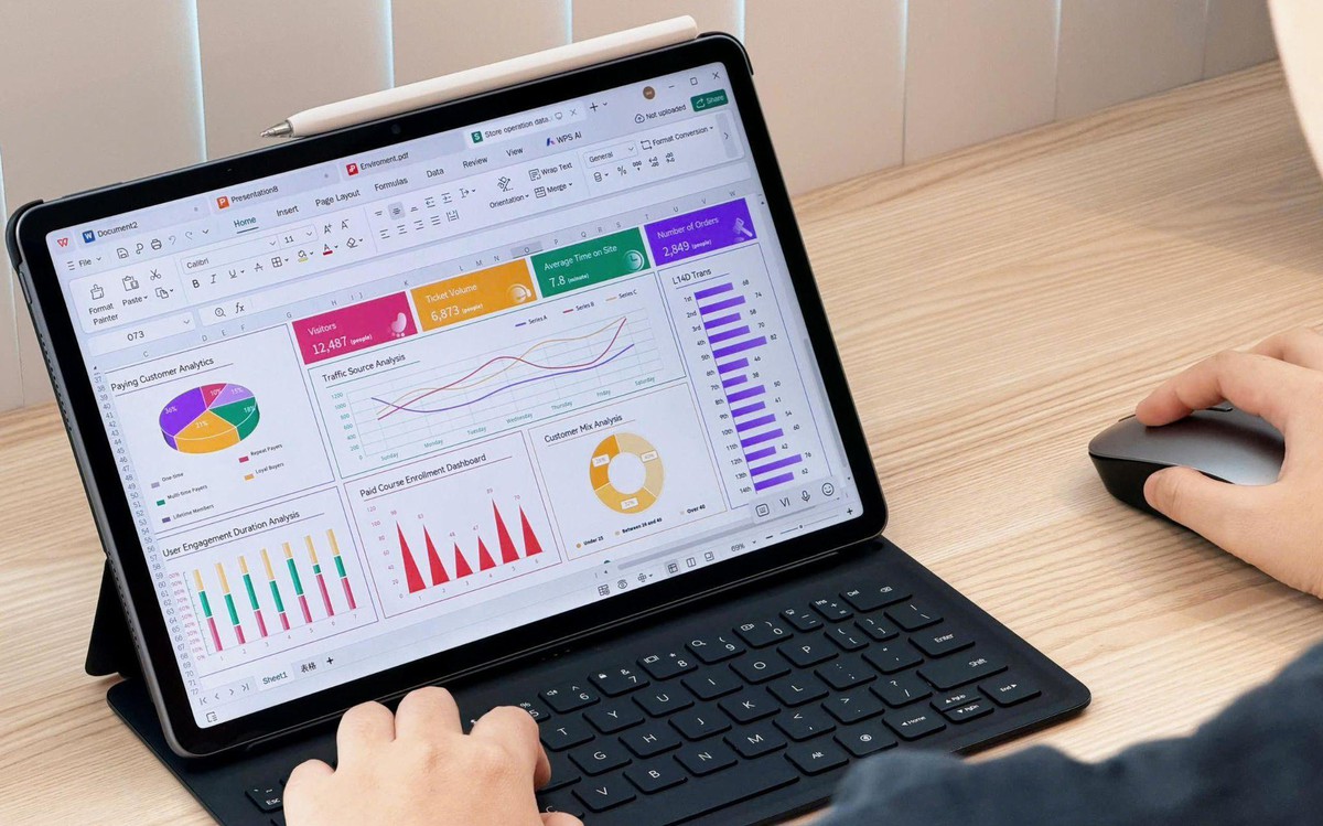 WPS AI trên HUAWEI MatePad 11.5 (2026): AI xuất hiện ngay trong ứng dụng văn phòng