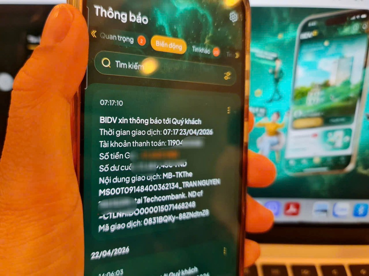 Tài khoản Agribank, BIDV, Vietcombank, VietinBank... của những khách hàng sau sẽ tự động trừ 10.000 - 25.000 đồng/tháng