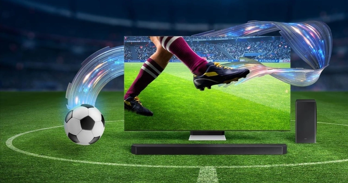 Samsung AI TV 2026 mang chế độ xem bóng đá thông minh về đúng mùa World Cup