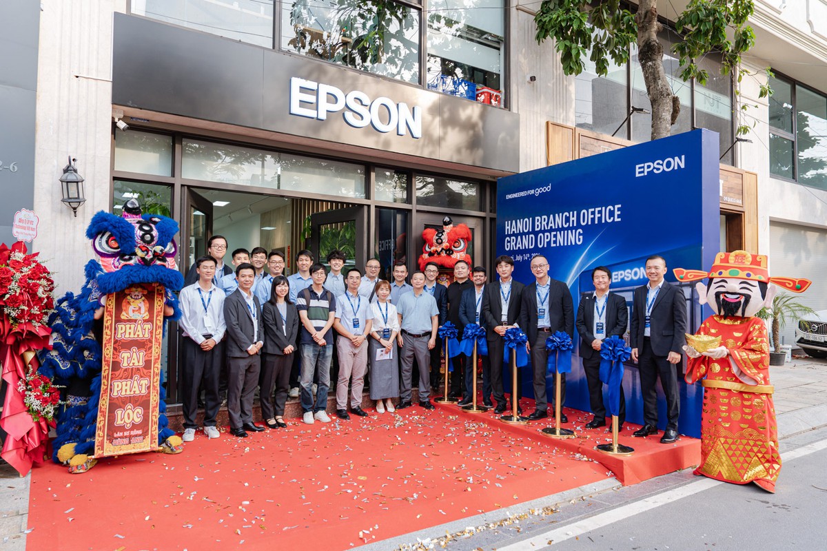 Epson mở văn phòng và trung tâm giải pháp mới tại Hà Nội, đặt cược vào làn sóng tự động hóa của doanh nghiệp Việt