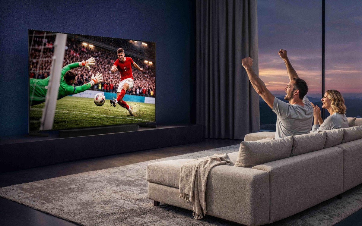 Chế độ Bóng đá AI trên Samsung AI TV thay đổi mạnh mẽ trải nghiệm xem bóng đá