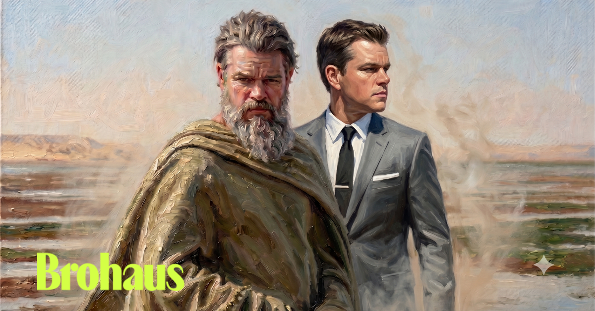 Nolan tìm một người chồng, người cha tầm vóc sử thi, và ông tìm thấy Matt Damon