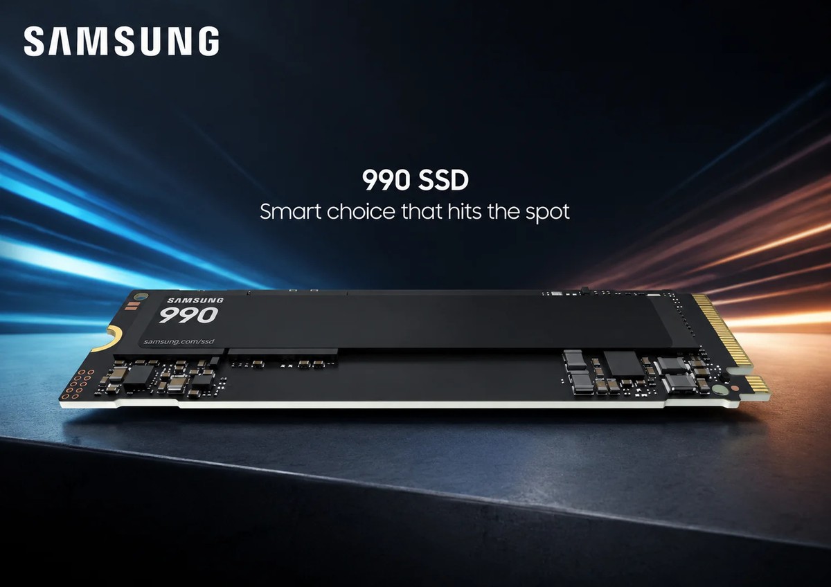 Samsung ra mắt SSD 990: Tốc độ đọc tới 7.250MB/s, có bản 2TB nhưng giá mềm hơn dòng Pro