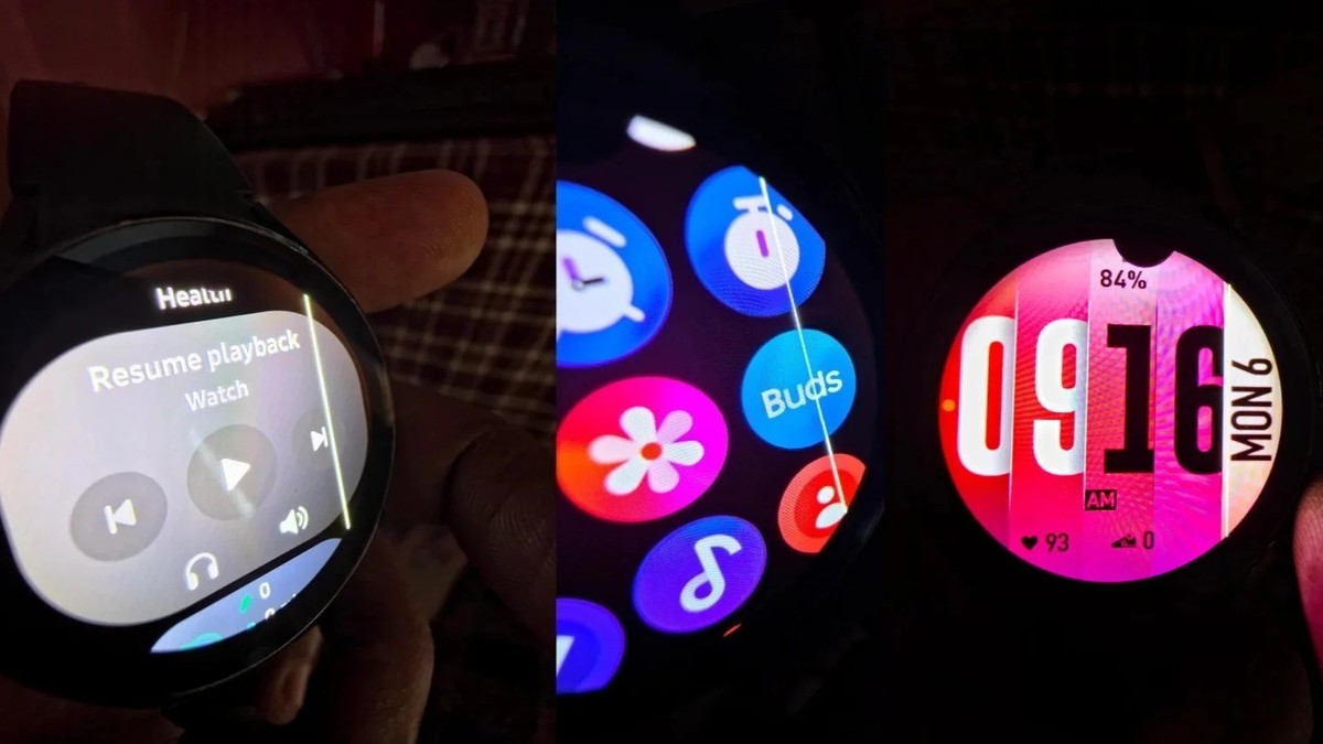 Bệnh sọc màn đã "lây" sang cả đồng hồ và vòng tay thông minh Samsung