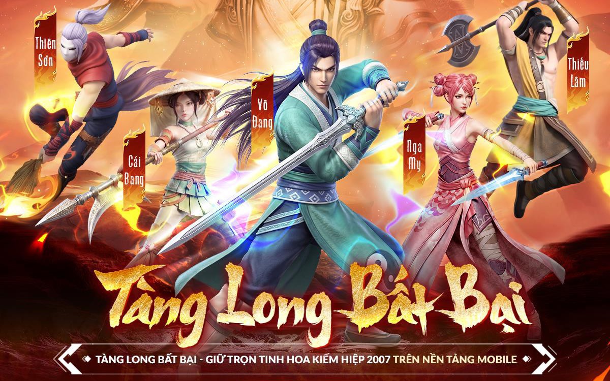 Tàng Long Bất Bại Mobile CMPlay: Hành trình tái hiện tinh hoa kiếm hiệp kinh điển trên nền tảng hiện đại