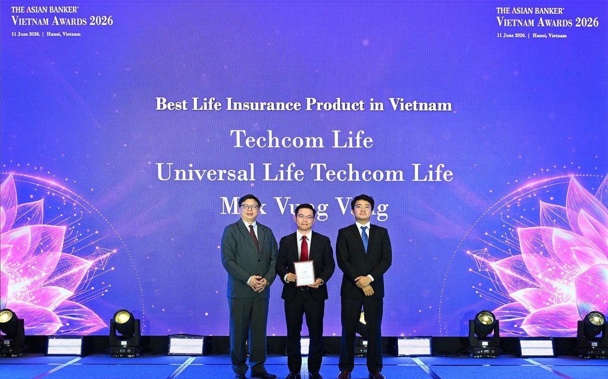 Techcom Life trở thành công ty bảo hiểm nhân thọ tiên phong tại Việt Nam giành cú đúp giải thưởng The Asian Banker