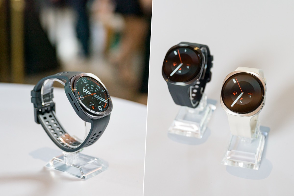 Cận cảnh Galaxy Watch9 và Watch Ultra2: Watch9 gọn nhẹ, Ultra2 vẫn đậm nét thể thao nhưng dễ đeo hơn