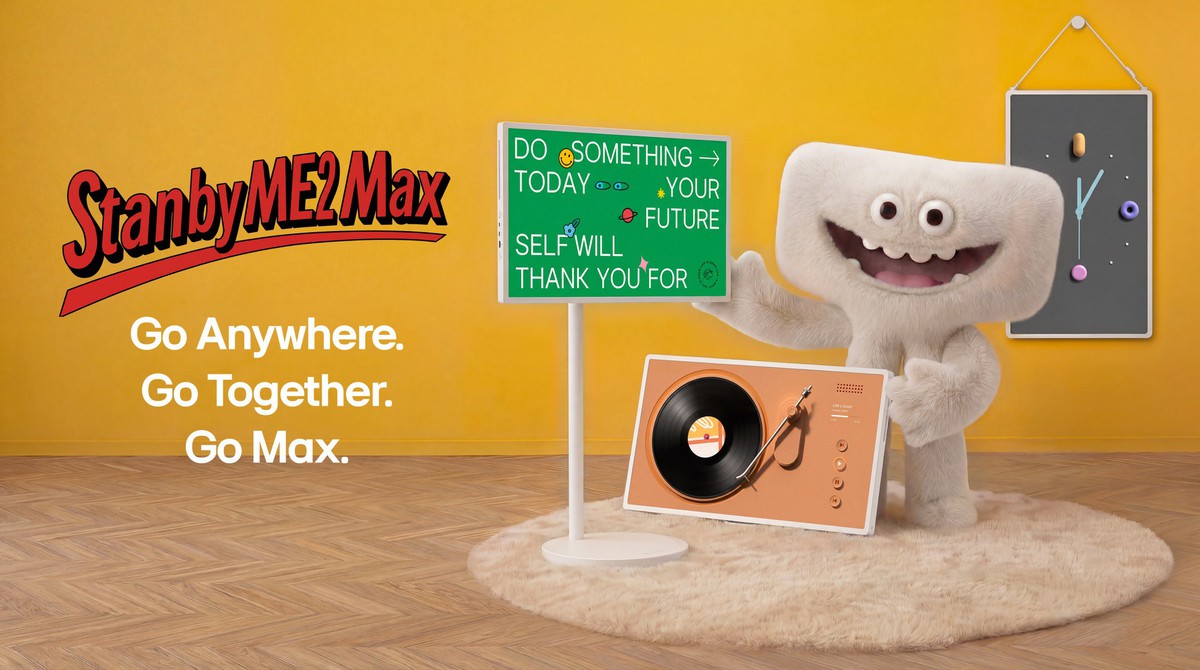 LG mang StanbyME 2 Max về Việt Nam: Màn hình giải trí di động 32 inch 4K, pin 4,5 giờ, có thể tháo rời khỏi chân đế