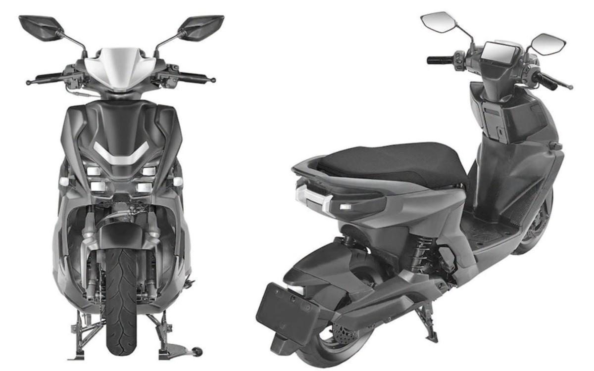 Rò rỉ xe tay ga điện hoàn toàn mới của Yamaha quyết tâm đe dọa Honda CUV e: nhờ thiết kế cực ngầu và công nghệ đổi pin